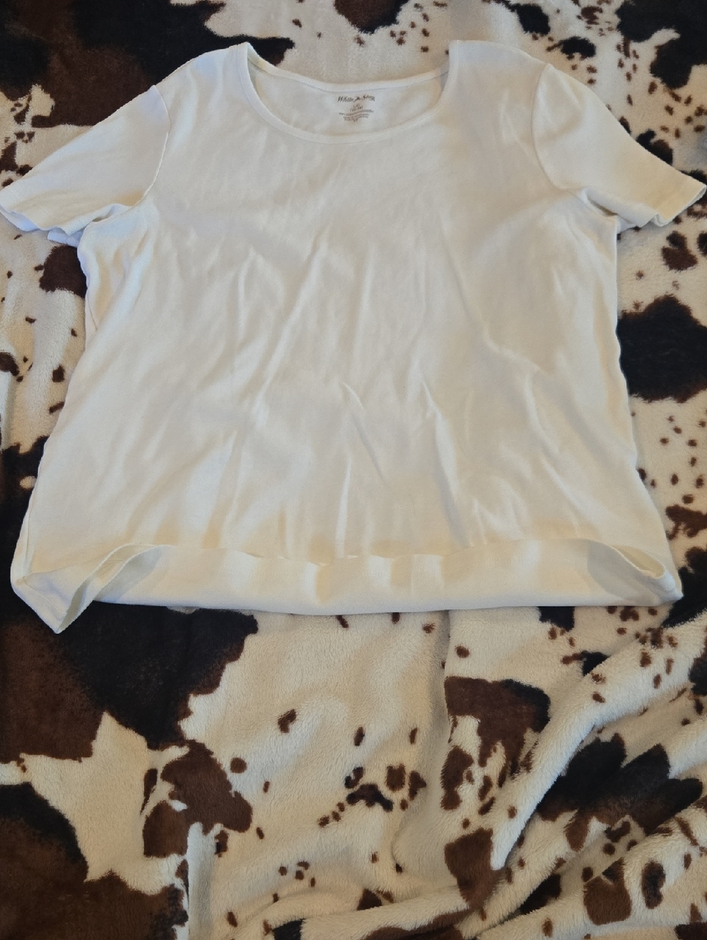 White Stag White Crew Neck Tee